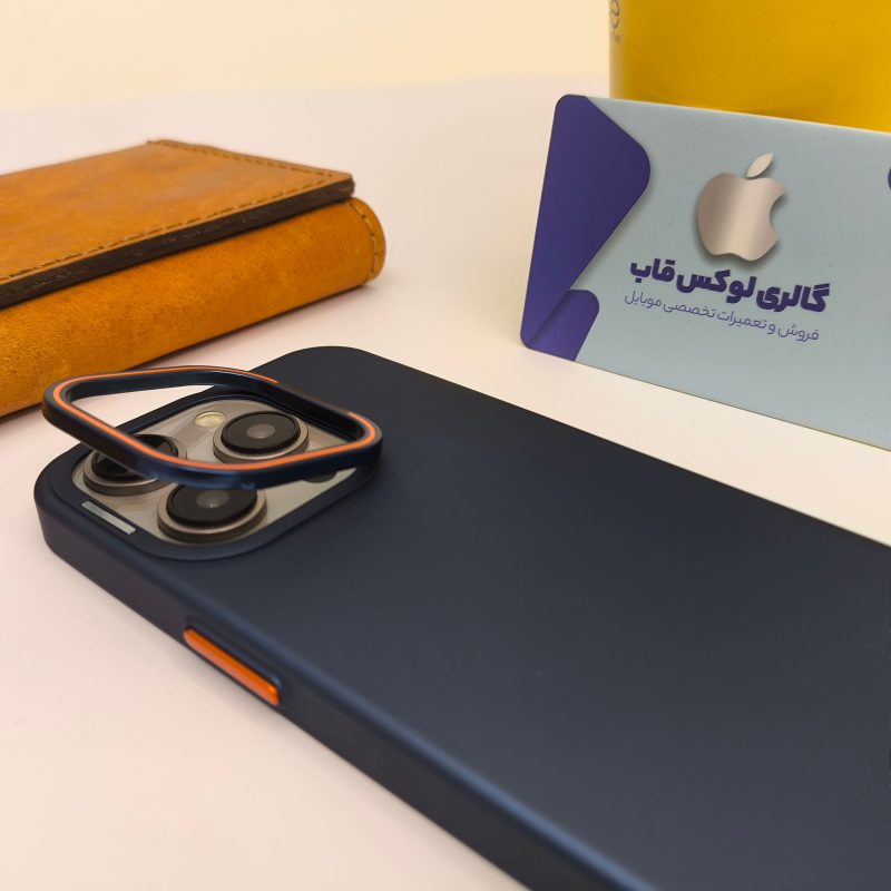 کاور آیفون رنگی دوربین پنجره ای