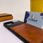 کاور چرمی lens آیفون