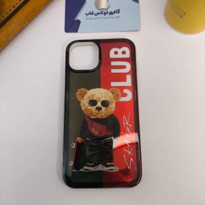 کاور geniss اسکیت سوار خرسی براق قرمز