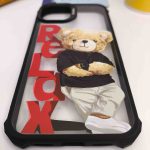 کاور geniss ایستاده ریلکس relax خرسی براق قرمز