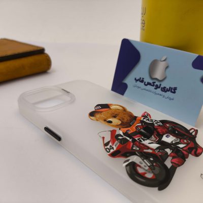 کاور geniss موتور سوار خرسی براق قرمز