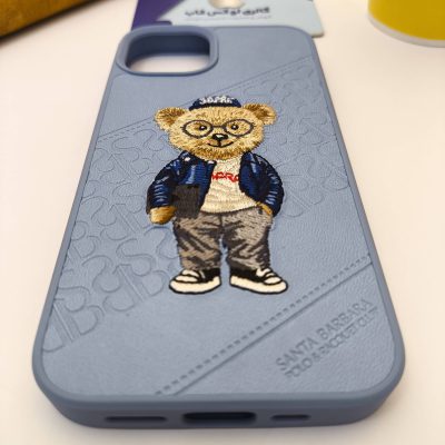 کاور polo کلاسیک خرسی آیفون آبی