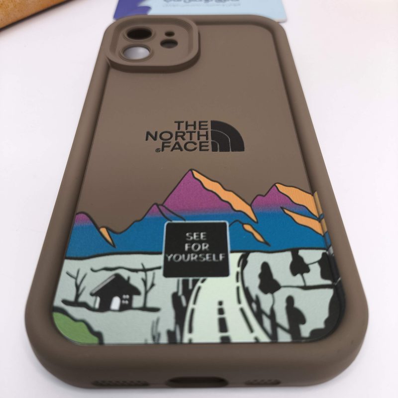 کاور سیلیکونی north face آیفون