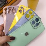 کاور رنگی پشت گلس آیفون - Image 20