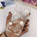 کاور پروانه اکلیلی برجسته شفاف آیفون