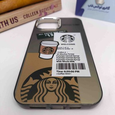 کاور استارباکس 13 دلاری پشت شفاف آیفون