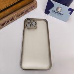 کاور پشت مات گلس لنز دار آیفون