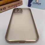 کاور پشت مات گلس لنز دار آیفون