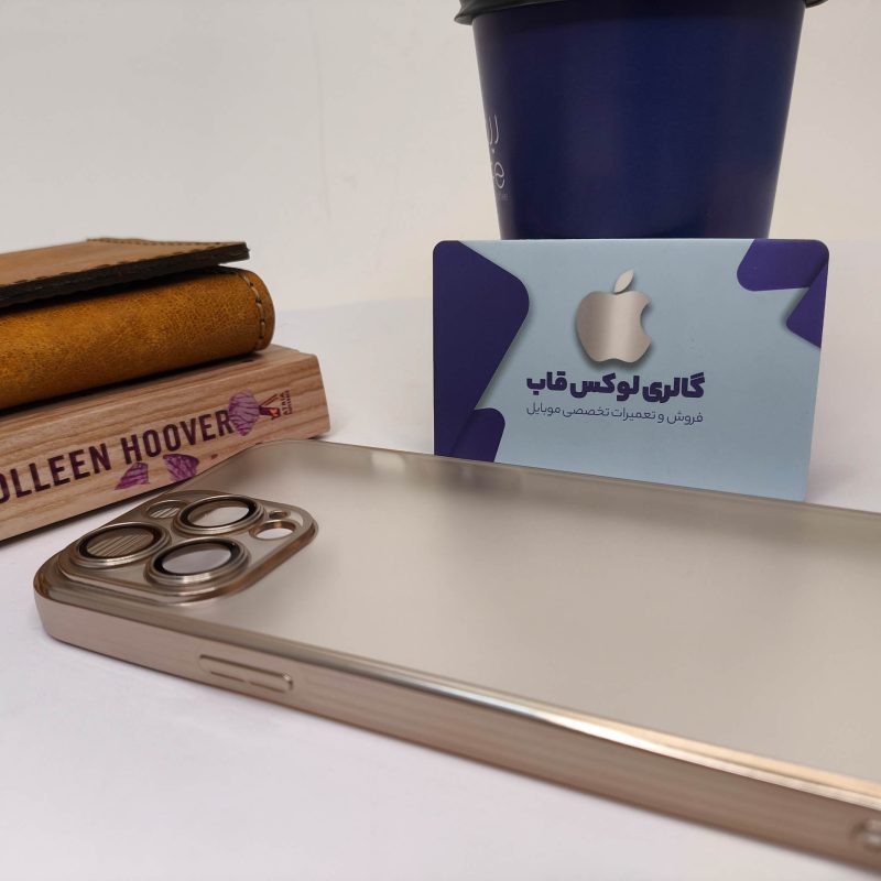 کاور پشت مات گلس لنز دار آیفون