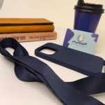 کاور ژله ای با بند سرمه ای آیفون - Image 3