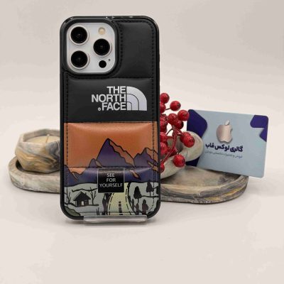 کاور پاور NORTH FACE آیفون قهوه ای