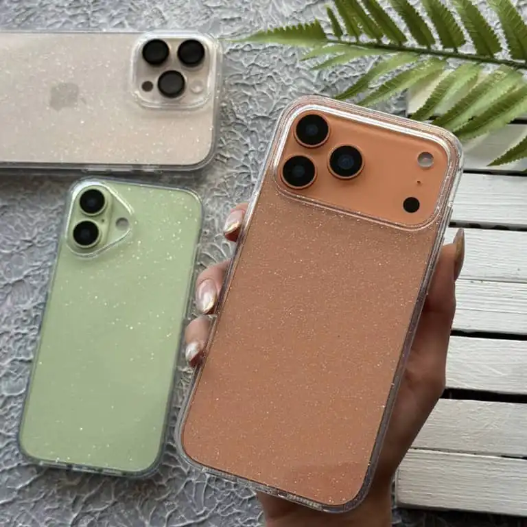 قاب شفاف اکلیلی کریستالی Iphone 15 Pro Max