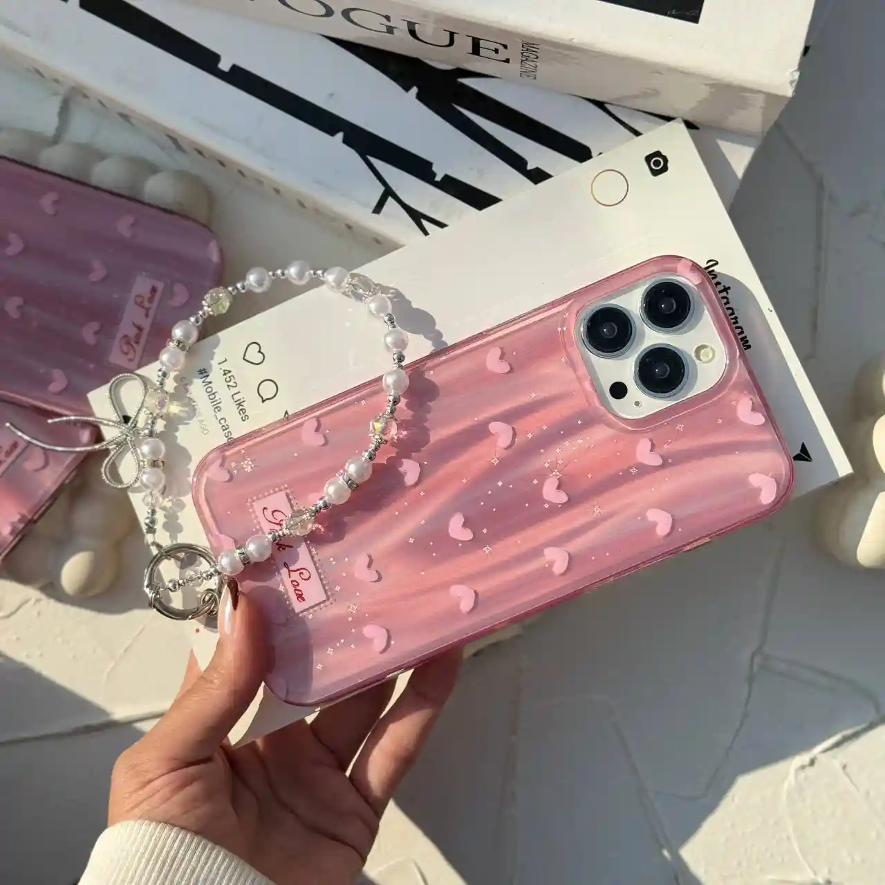 قاب قلبی آئورا مدل Heart Aura برای IPHONE 13 Promax