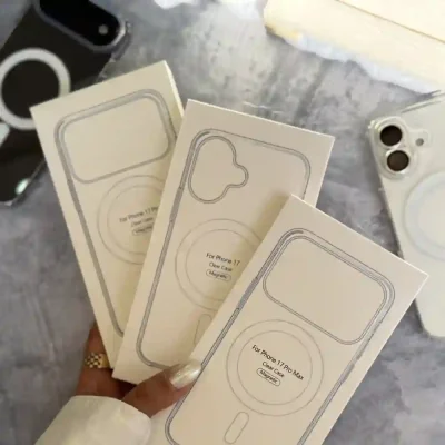 قاب مگ سیف (کپی) مدل Clear Case برای IPHONE 17
