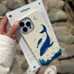 قاب وال آبی مدل Blue Whale برای IPHONE 17 Promax