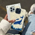 قاب وال آبی مدل Blue Whale برای IPHONE 17 Promax