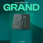 پاوربانک گرنداسکای مدل GPW-100 ظرفیت 10000 میلی آمپر ساعت