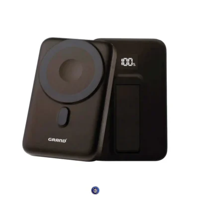 پاوربانک گرنداسکای مدل GPW-100 ظرفیت 10000 میلی آمپر ساعت