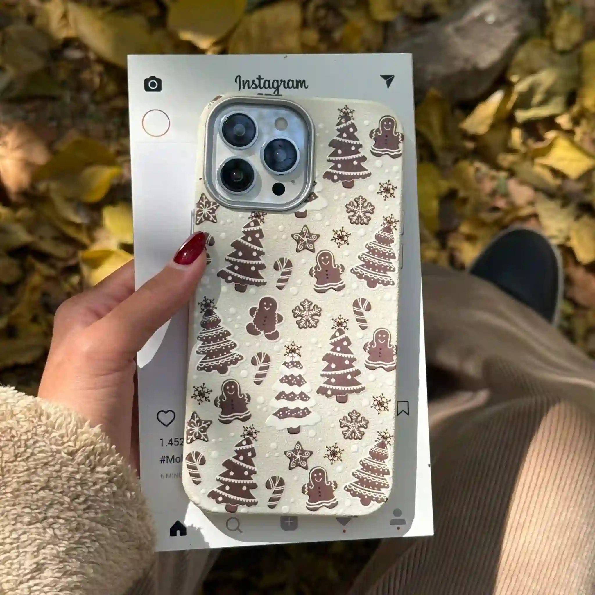 قاب کریسمس مدل Masa brown mod برای iPHONE 17 Promax