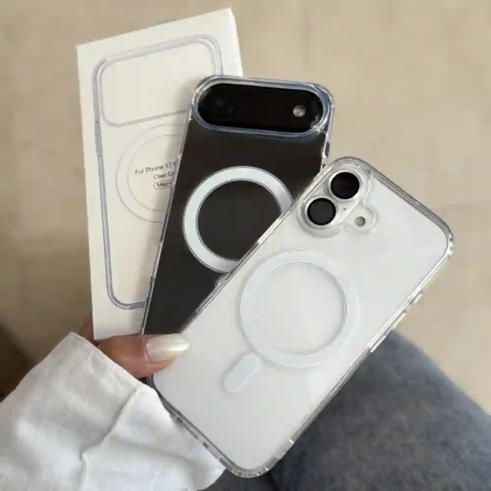 قاب مگ سیف (کپی) مدل Clear Case برای IPHONE 17