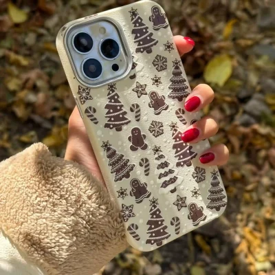 Christmas case model Masa brown mod for iPHONE 17 Promax
