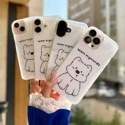 قاب سگ مدل West Highland برای IPHONE 16