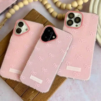 قاب پاپیون مدل Pink Summer برای IPHONE 16