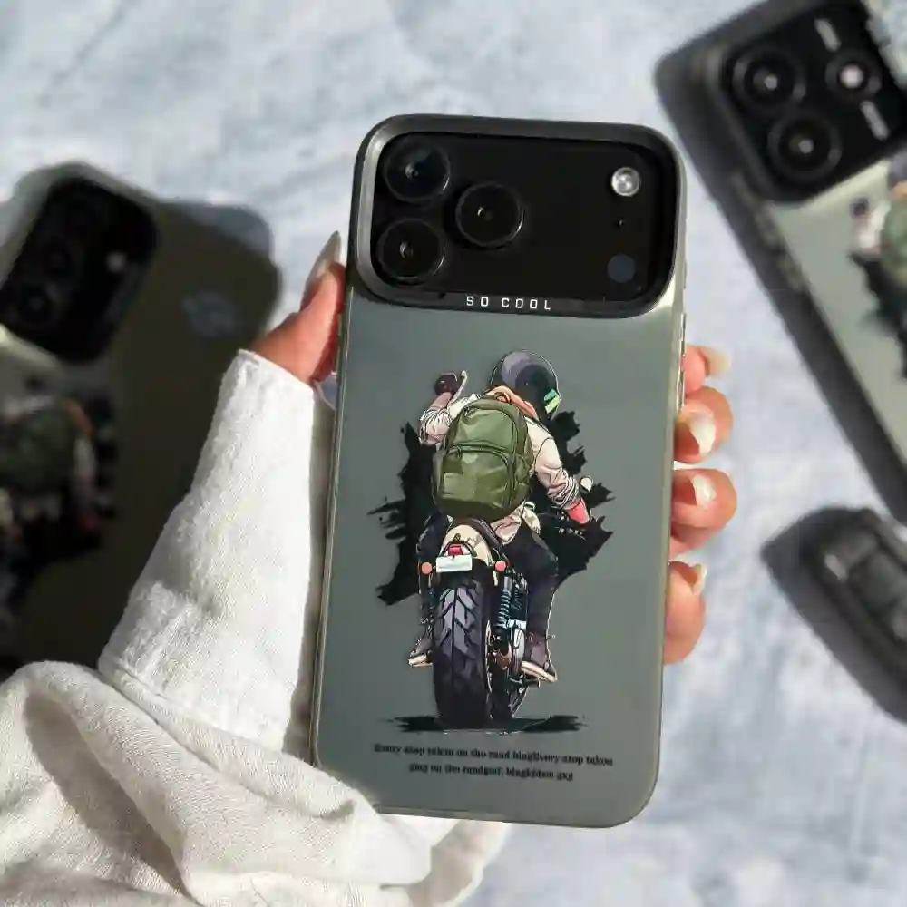 قاب موتور سوار مدل Motor Rider برای IPHONE 17 Promax