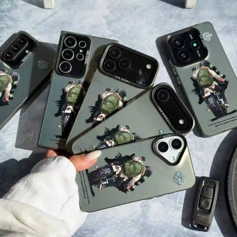 قاب موتور سوار مدل Motor Rider برای IPHONE 16