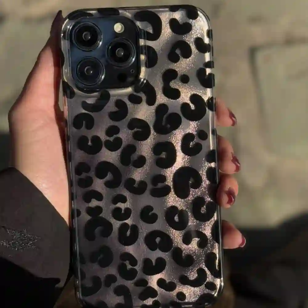 قاب پلنگی شاينی مدل Shiny leopard برای IPHONE 13 Promax