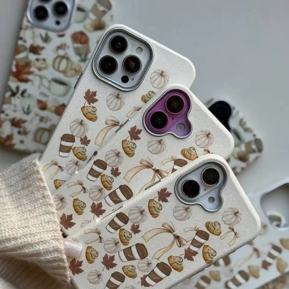 Masa Autumn vibe coffee case for iPhone 16 Masa Autumn vibe coffee case for iPHONE 16 Promax