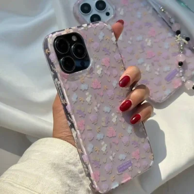 Pinky Floral Case for IPHONE 16 Promax